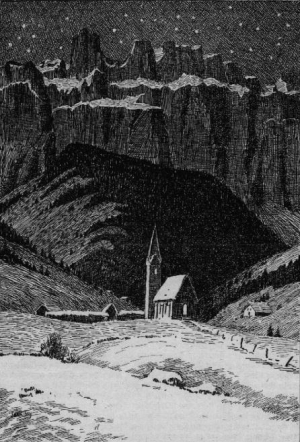 Selva di Val Gardena, da una guida tedesca del 1815
